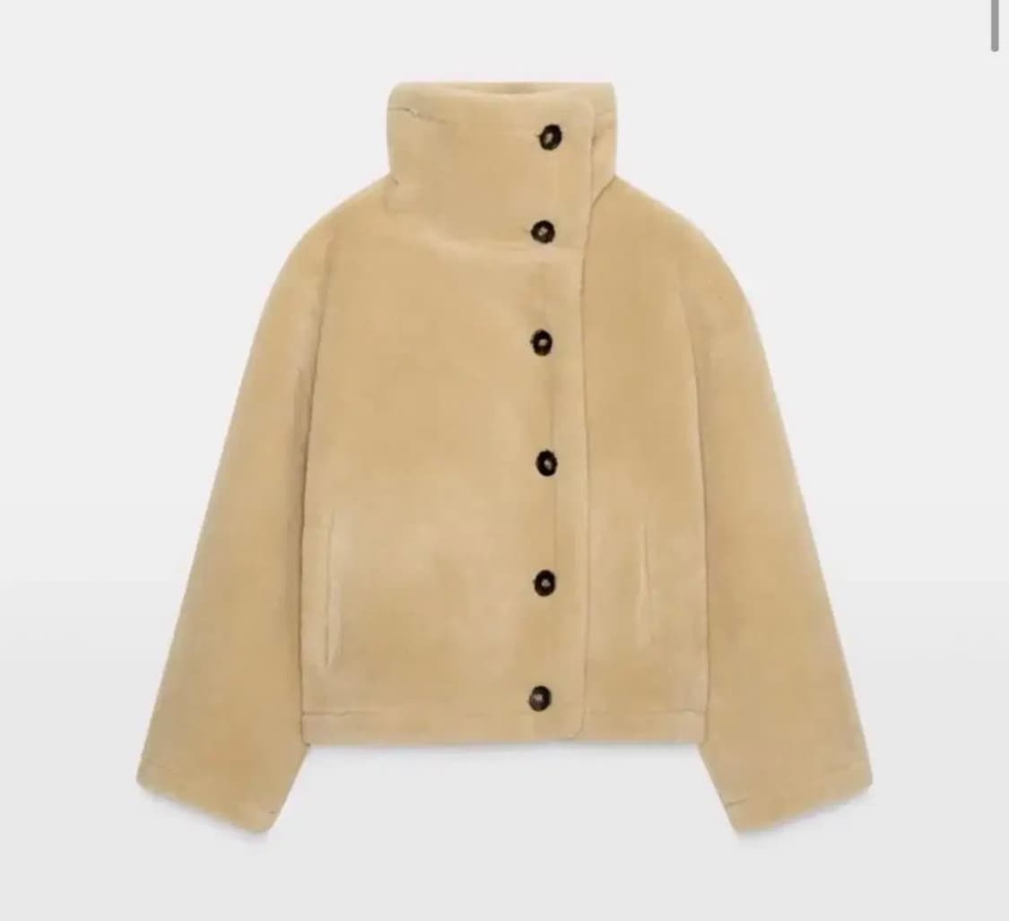 자라 리버서블 테크니컬 하이넥 퍼 자켓 xs-s 상품이미지2