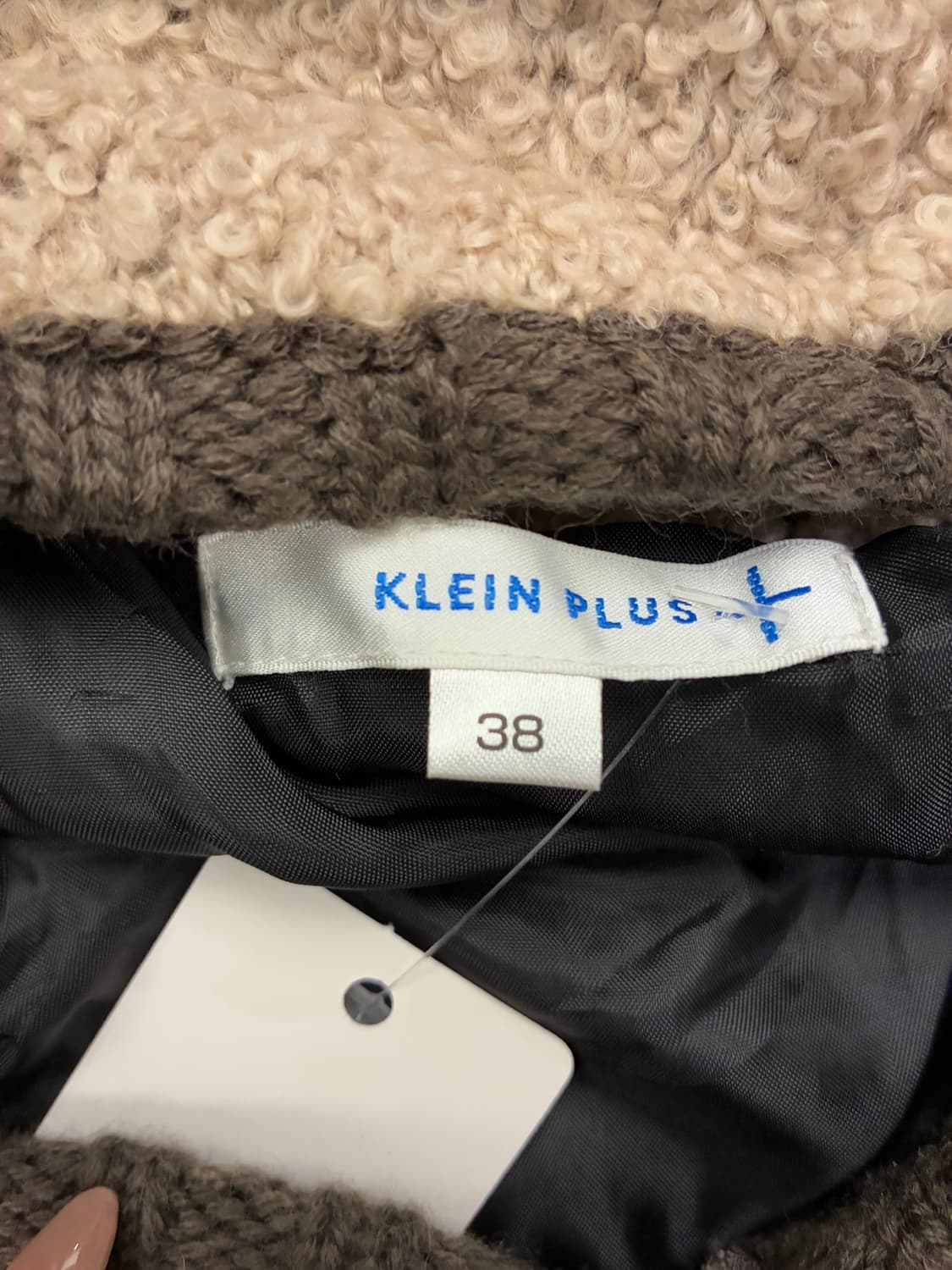 38)Japanese vintage 여성 니트 후드집업 상품이미지4