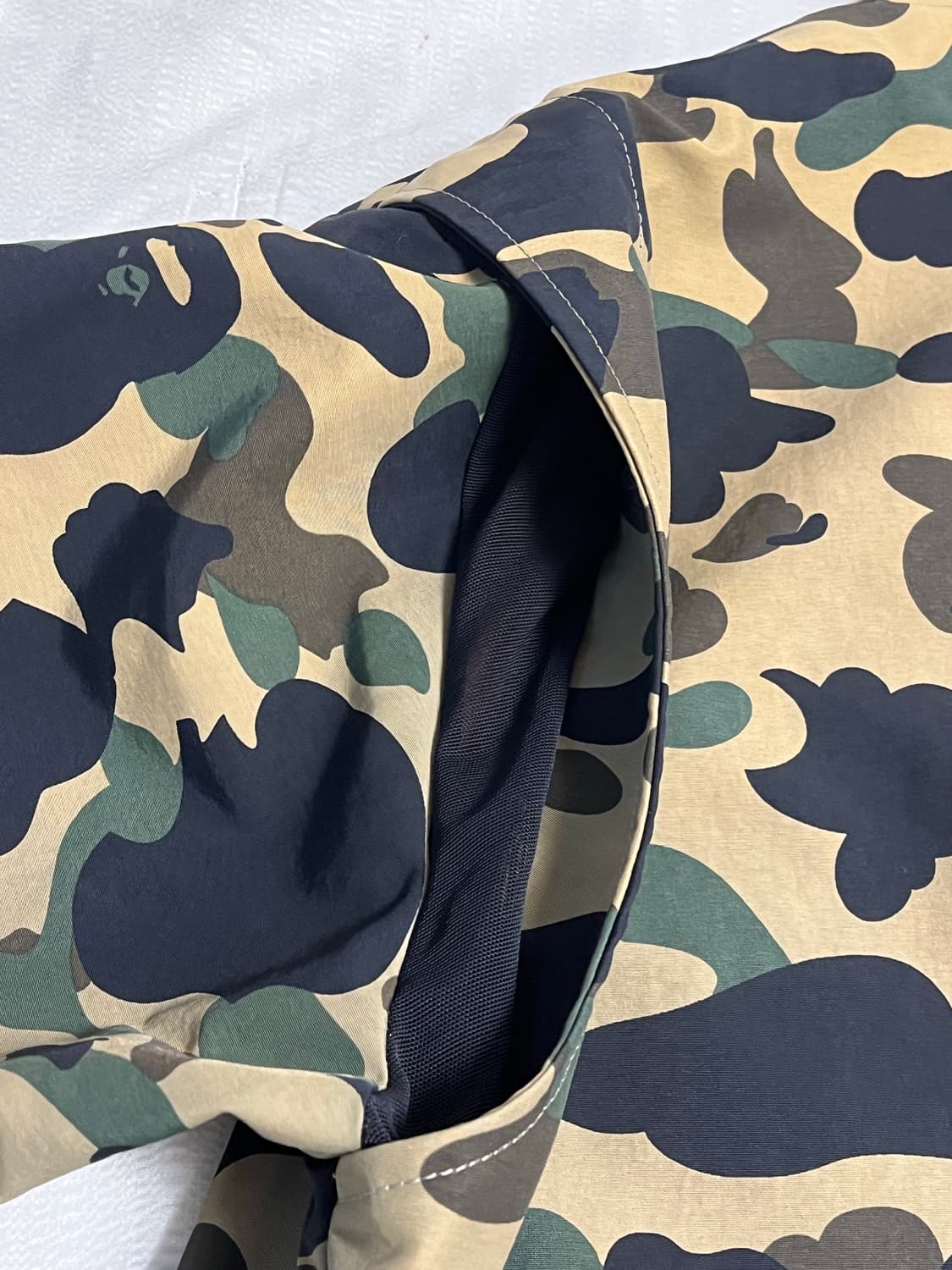 Bape Camouflage Wind Stopper Two-way JK 상품이미지4