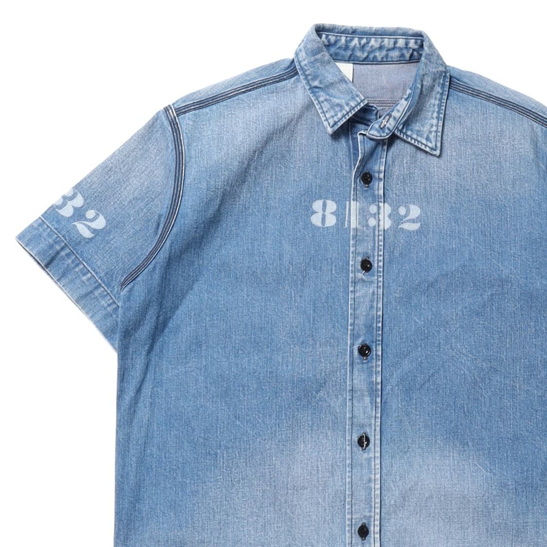 엔 헐리우드 N.Hoolywood Denim Half Shirt  상품이미지2