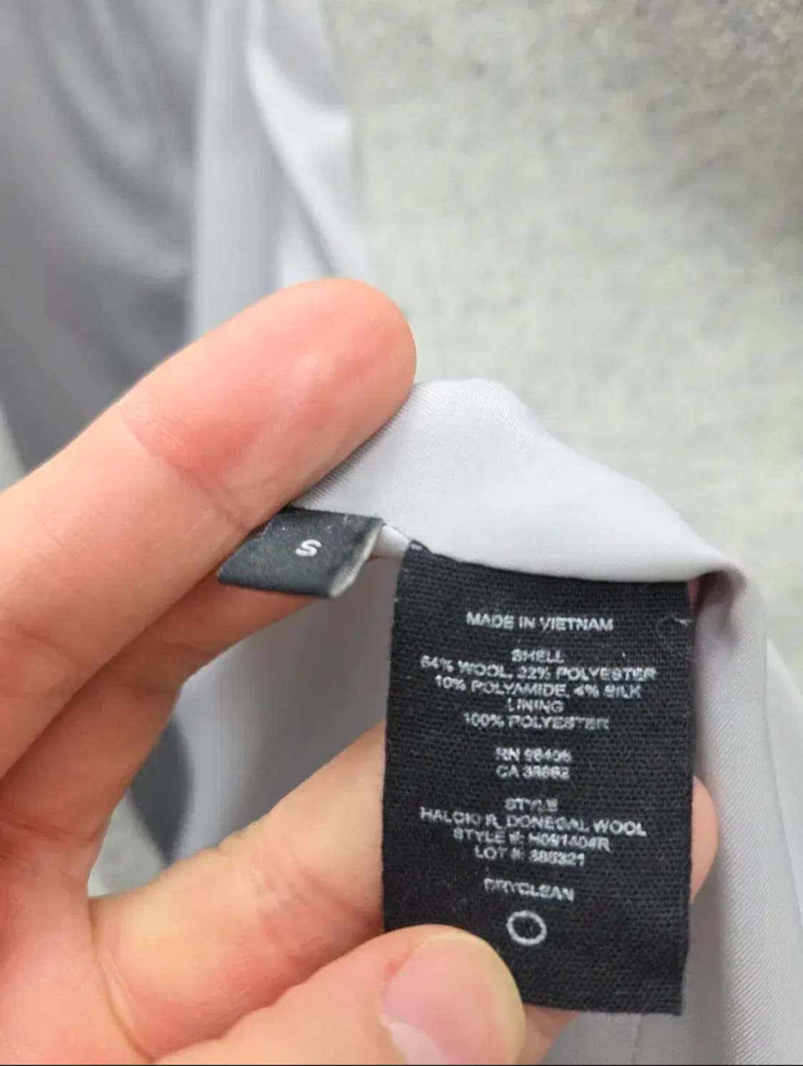 띠어리 하로키 오버사이즈 울 코트 상품이미지4