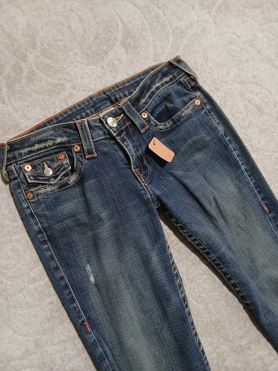 트루릴리전 빈티지 워싱 데님 팬츠 29-30 상품이미지3