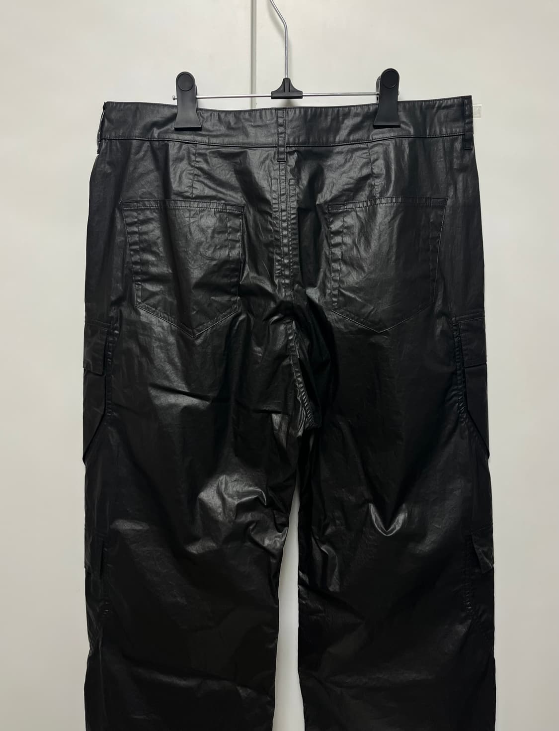 [33]릭오웬스 25fw 더블 카고 팬츠/블랙 상품이미지3