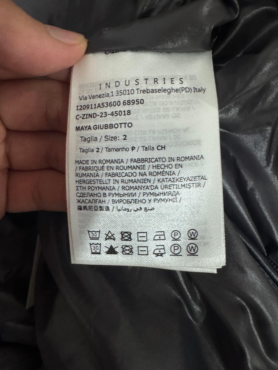 몽클레어 23년식 마야 2사이즈 백화점판 상품이미지5