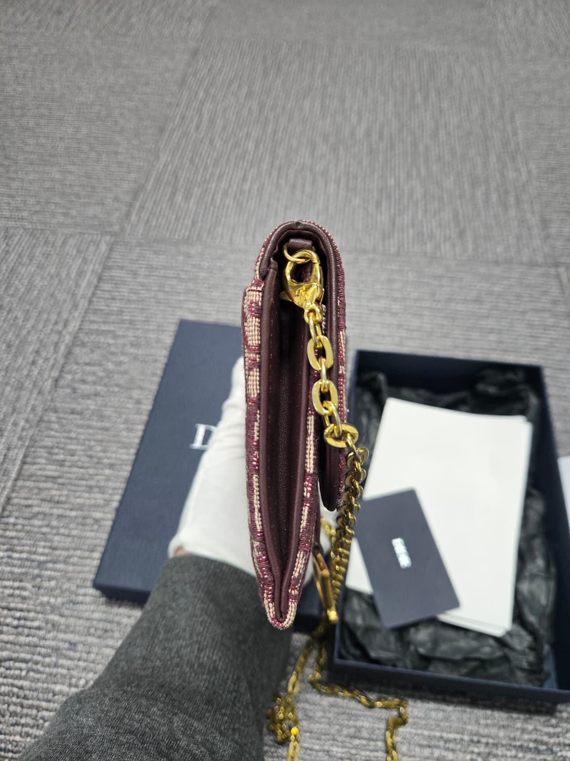 [특가][정품] 디올 오블리크 새들백 상품이미지3