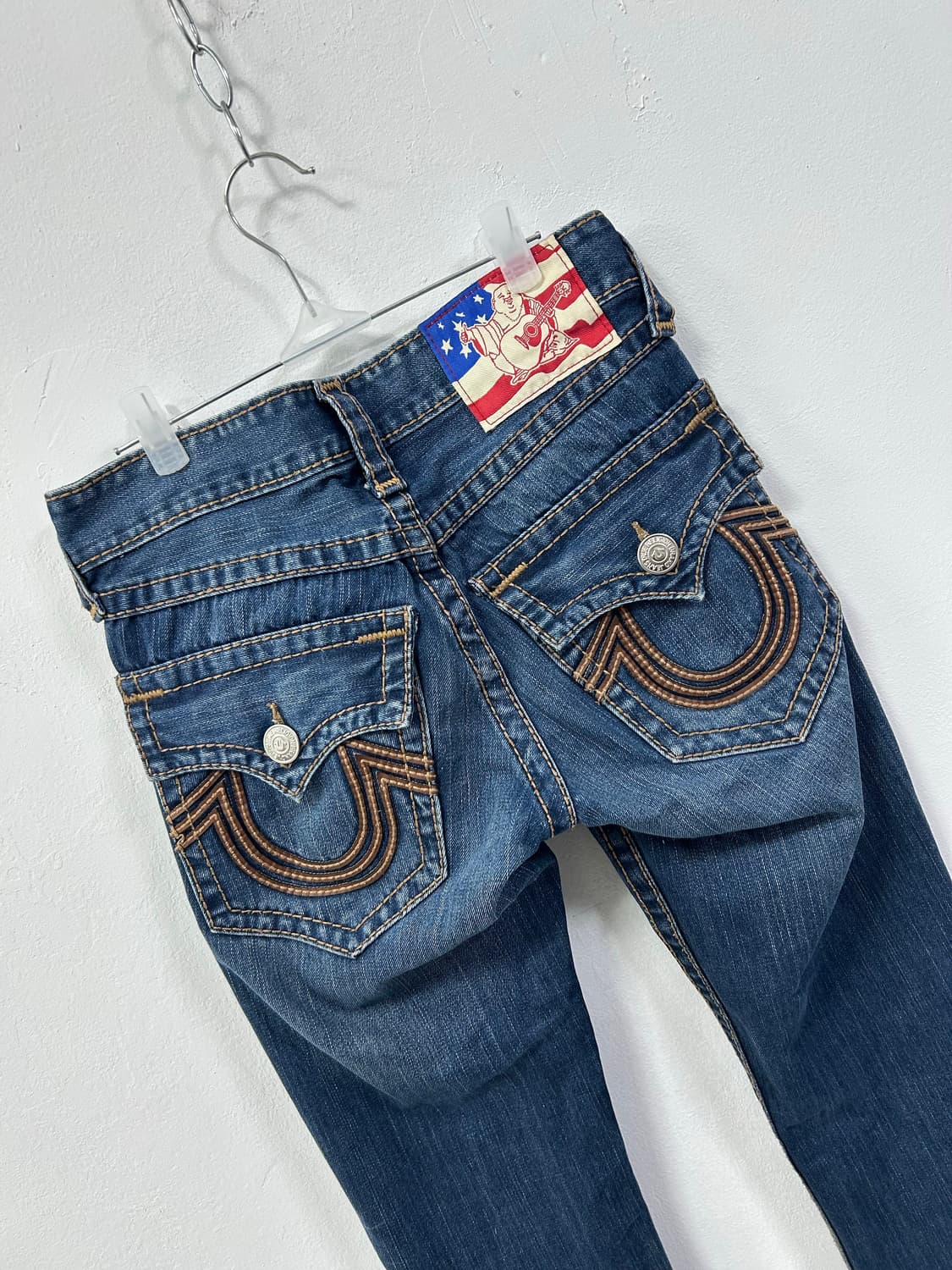 [TRUE RELIGION] 트루릴리전 성조기 스티치 데님 팬츠 상품이미지6