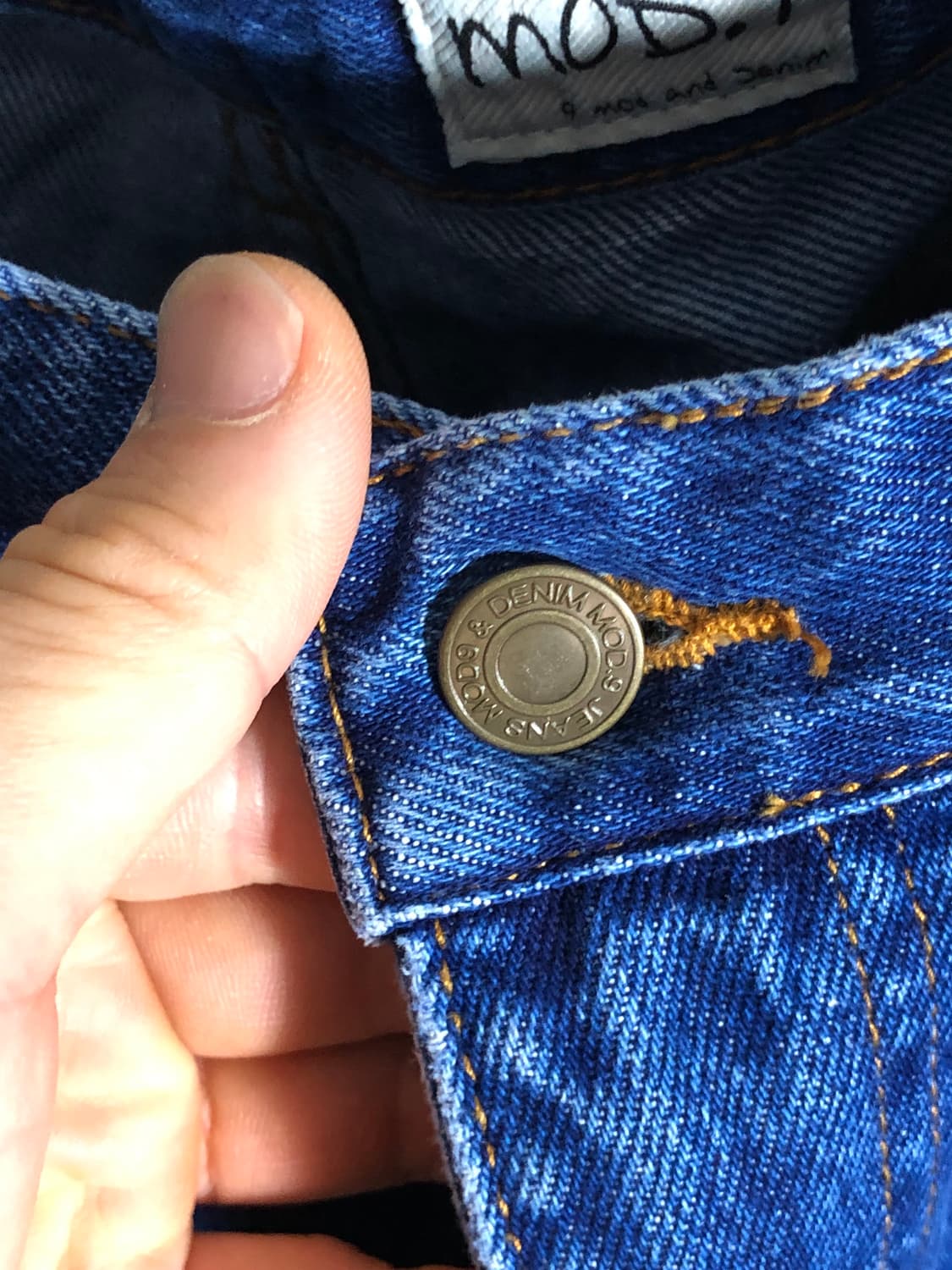 모드나인 MOD6 진청 데님 (32) 상품이미지5