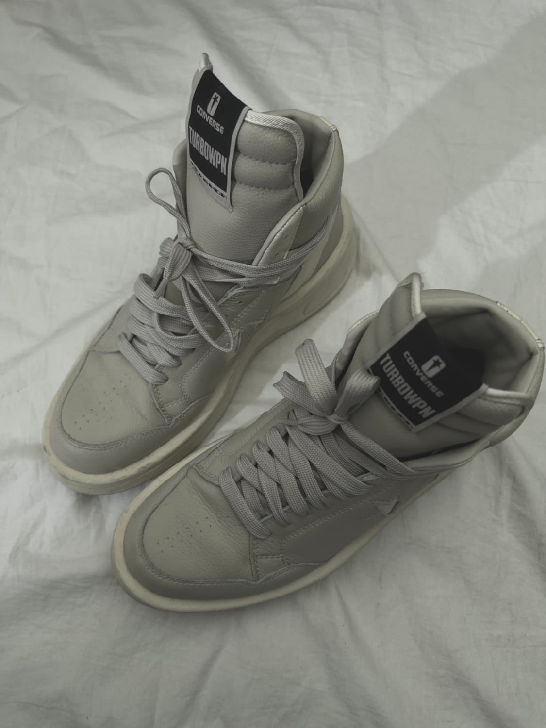 릭오웬스 x 컨버스 웨폰 하이탑 스니커즈 상품이미지2
