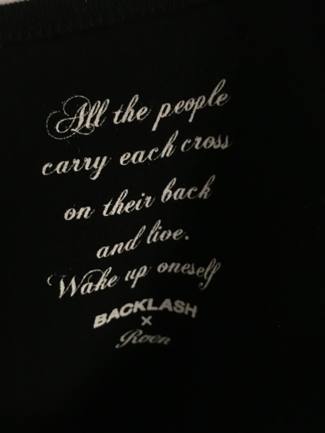 Isamu katayama Backlash X Roen tee 상품이미지10