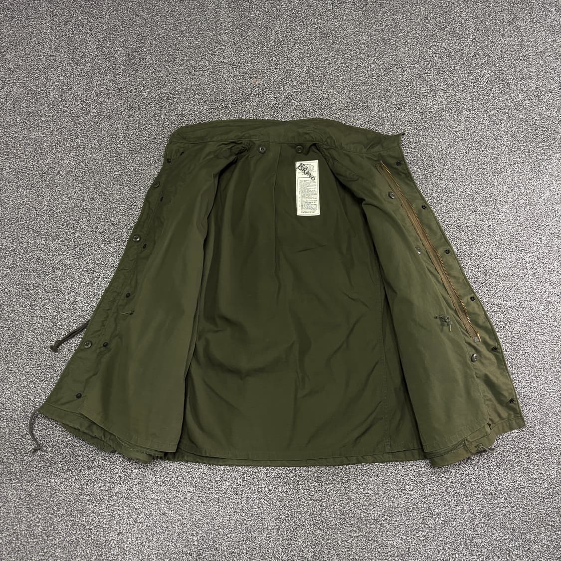 80s 오리지널 M65 필드자켓 3세대 M-R 상품이미지3