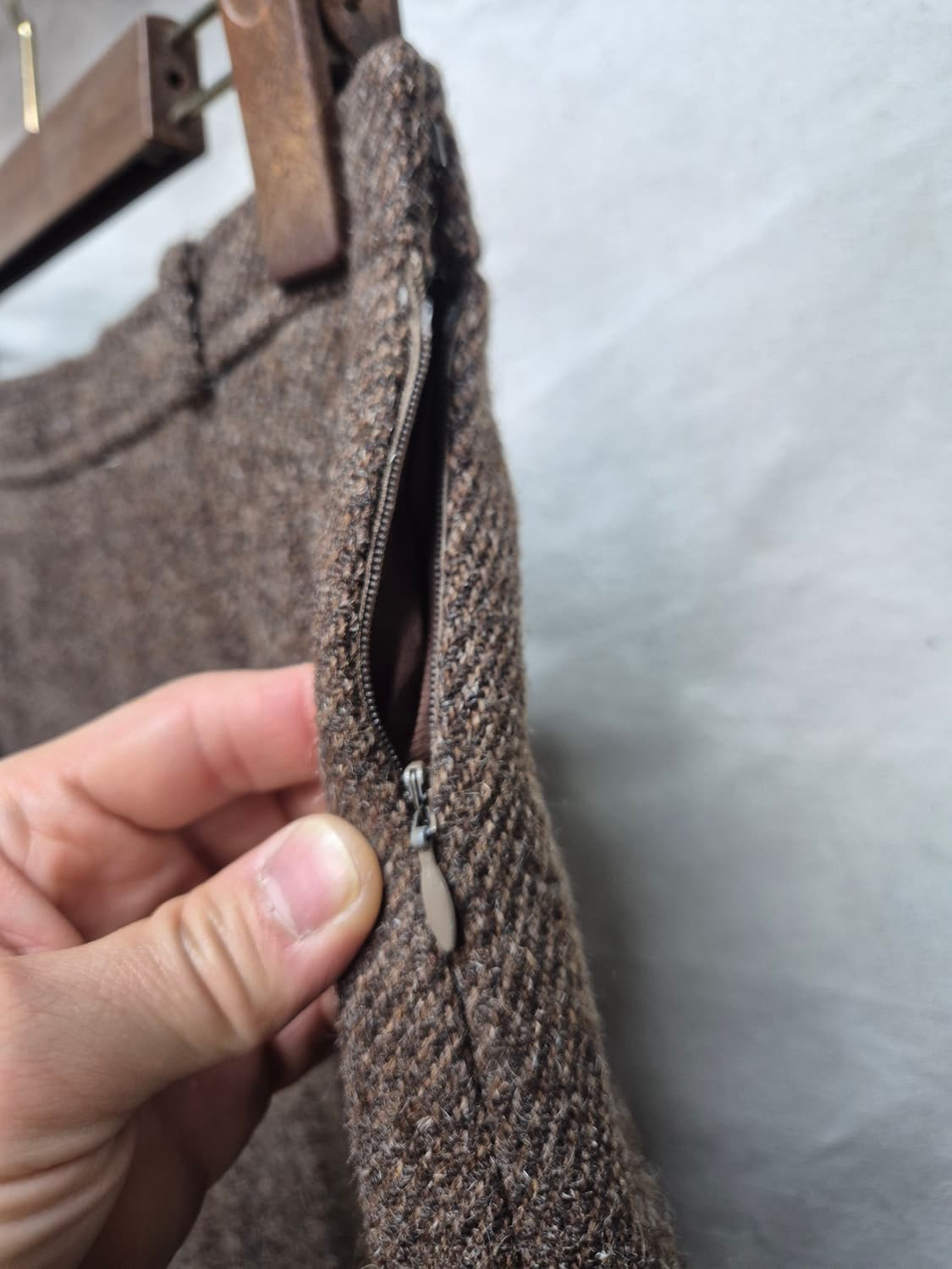 버버리 울 스커트 상품이미지5