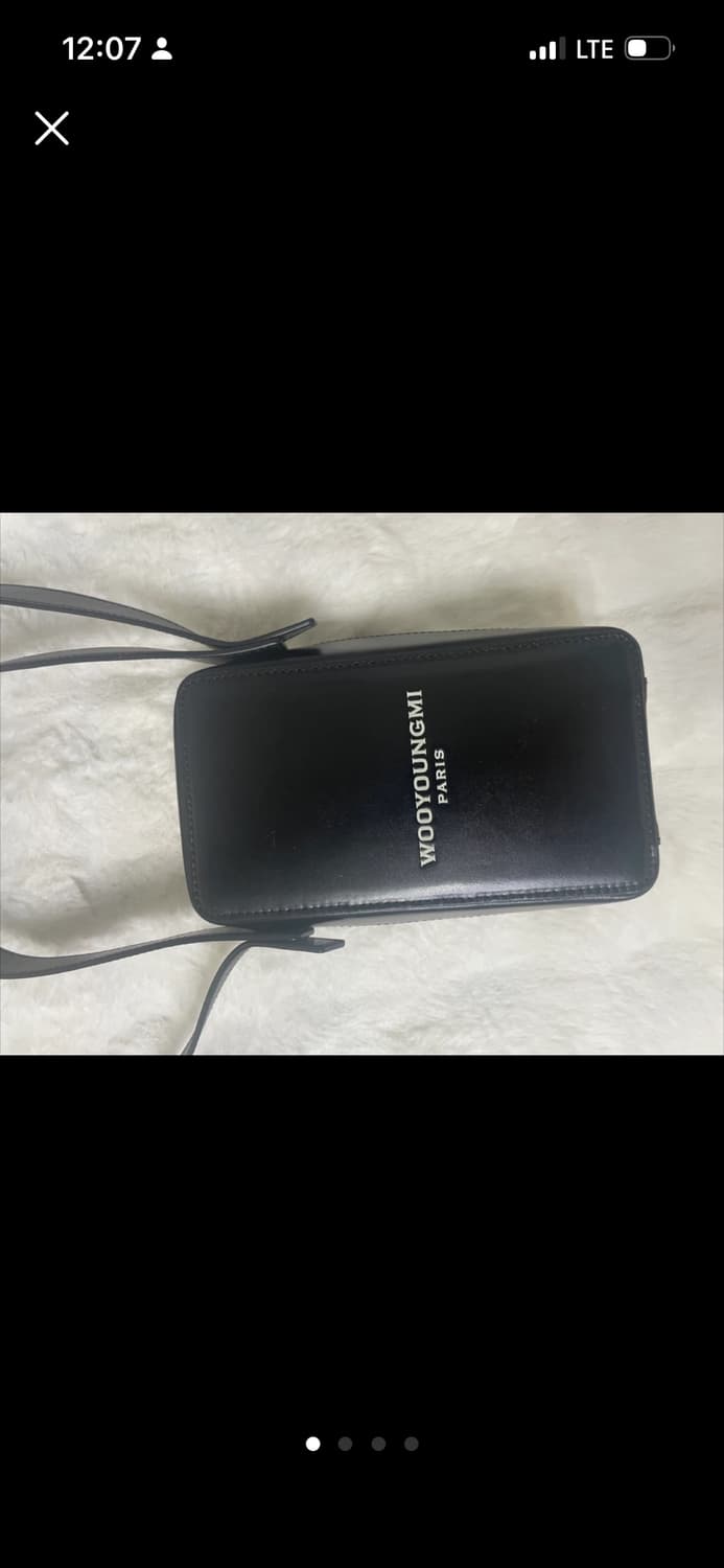 우영미 블랙 크로스백 상품이미지5