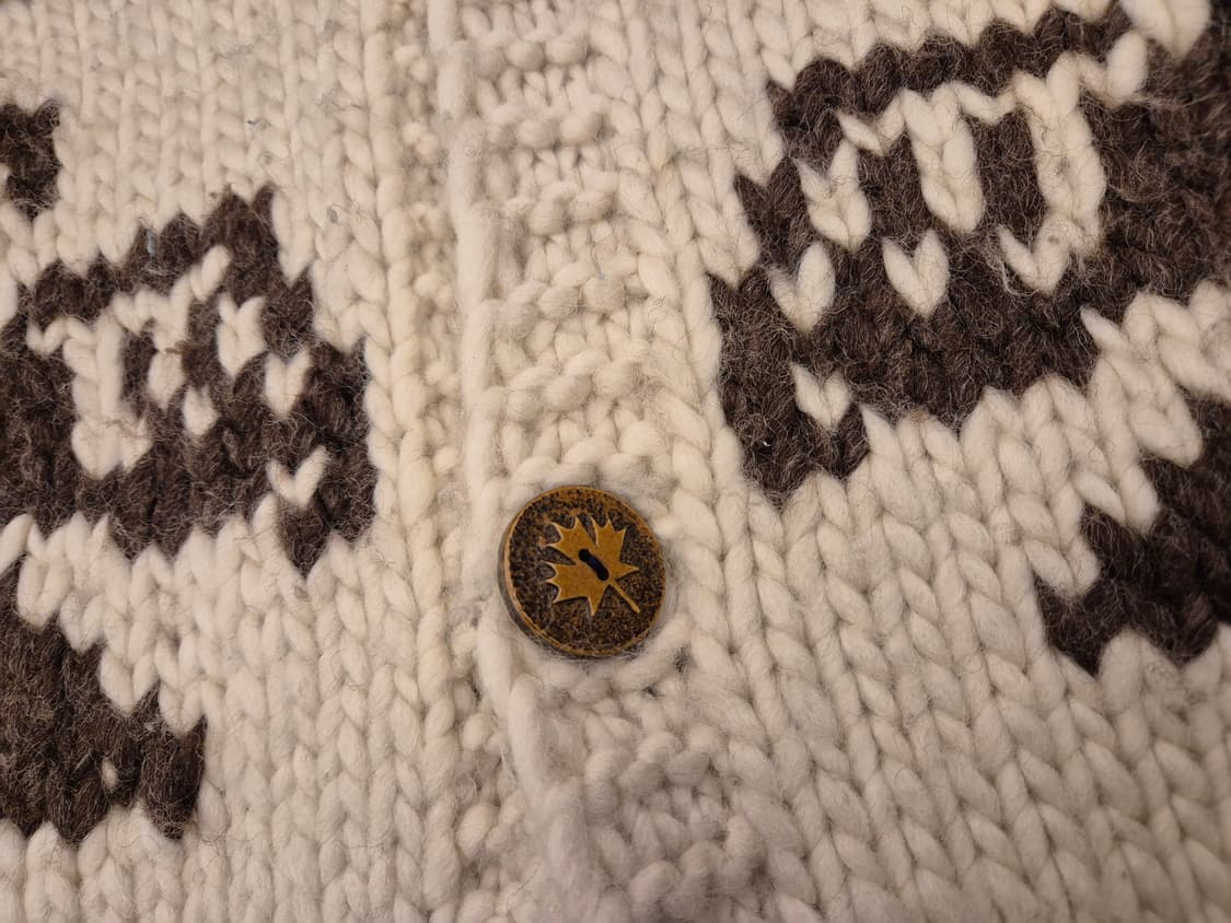 90s KANATA 헤비울 코위찬 후드  상품이미지6