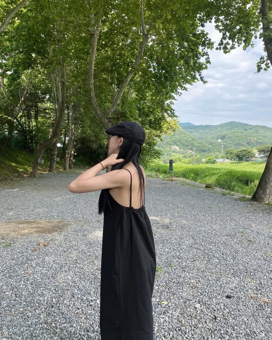 패닝 포멀 헌팅캡 블랙 상품이미지4