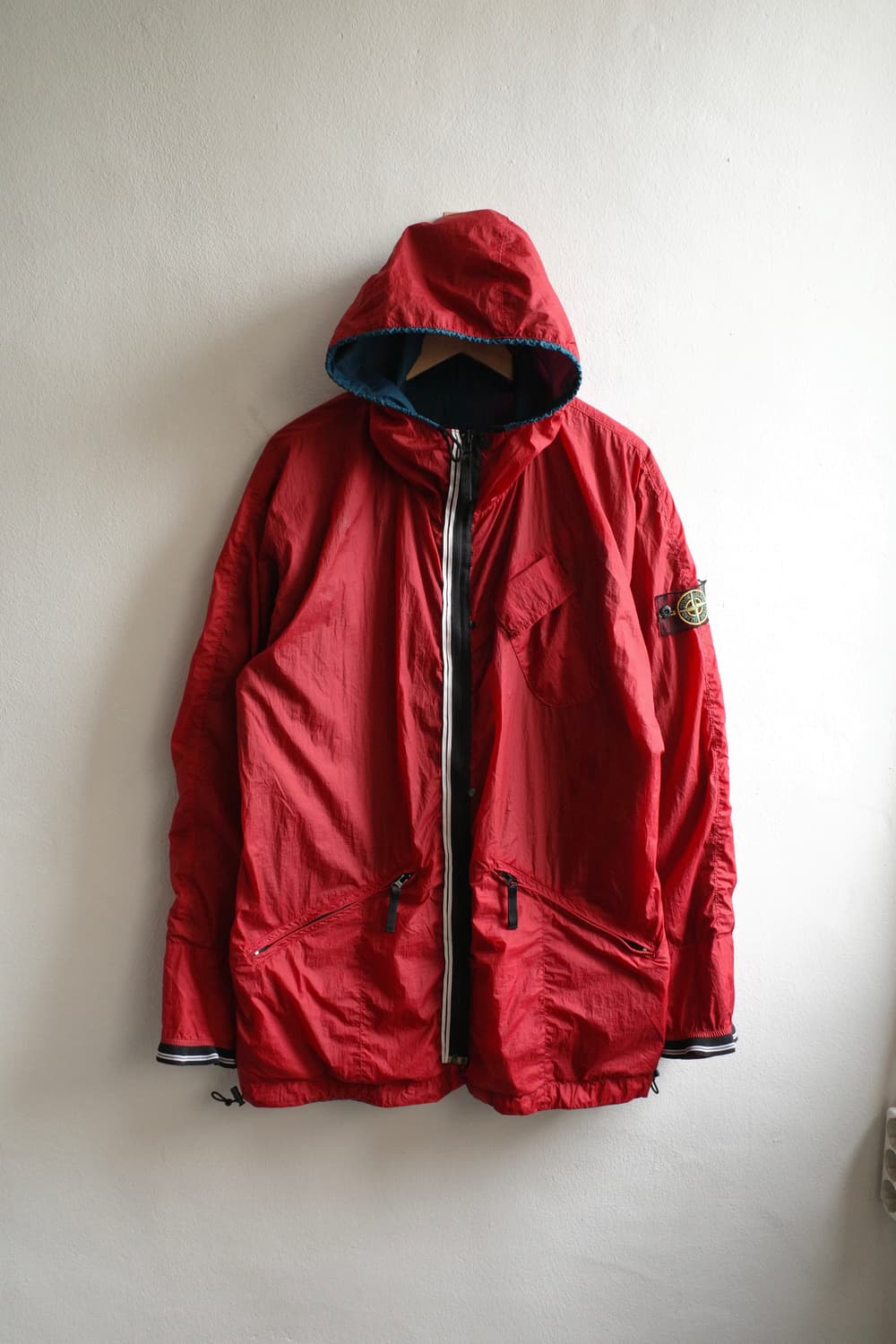 90s 스톤아일랜드 리버시블 후디드 자켓 상품이미지2