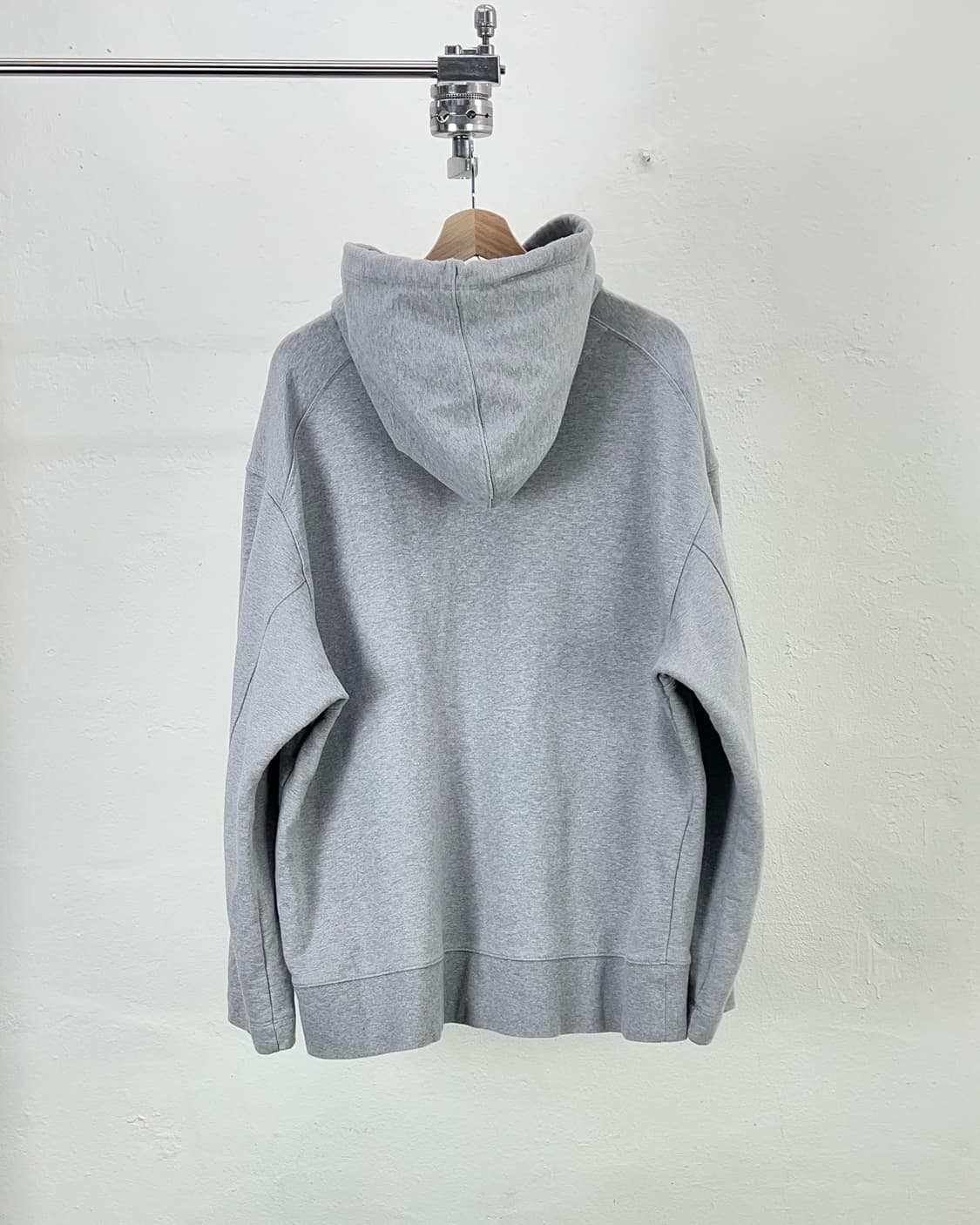 y3 그레이 헤더 클래식 체스트 로고 후디 스웨트 셔츠 상품이미지6