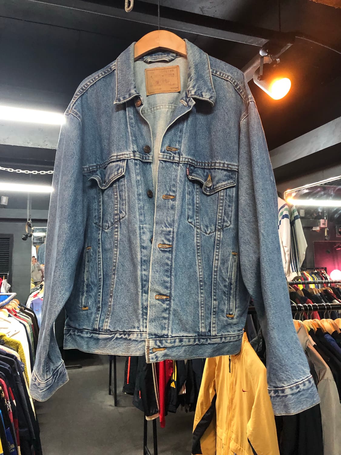 리바이스 90’s 70507 데님 트러거 청자켓 미국판 상품이미지1