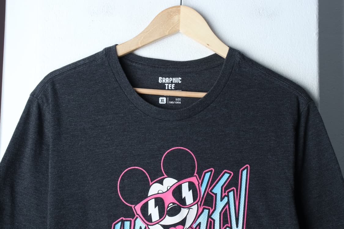 (XL-2XL) 브랜드빈티지 반팔 티셔츠 미키마우스 그래픽-H33028 상품이미지3