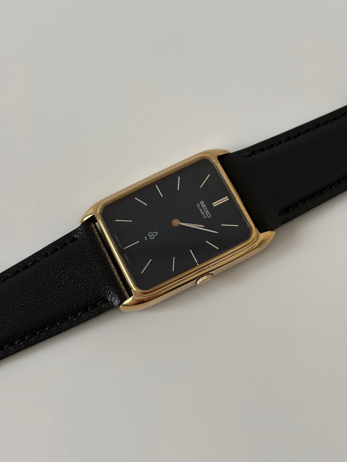 1970s Stripe Dark Navy Dial Tank Quartz 상품이미지4