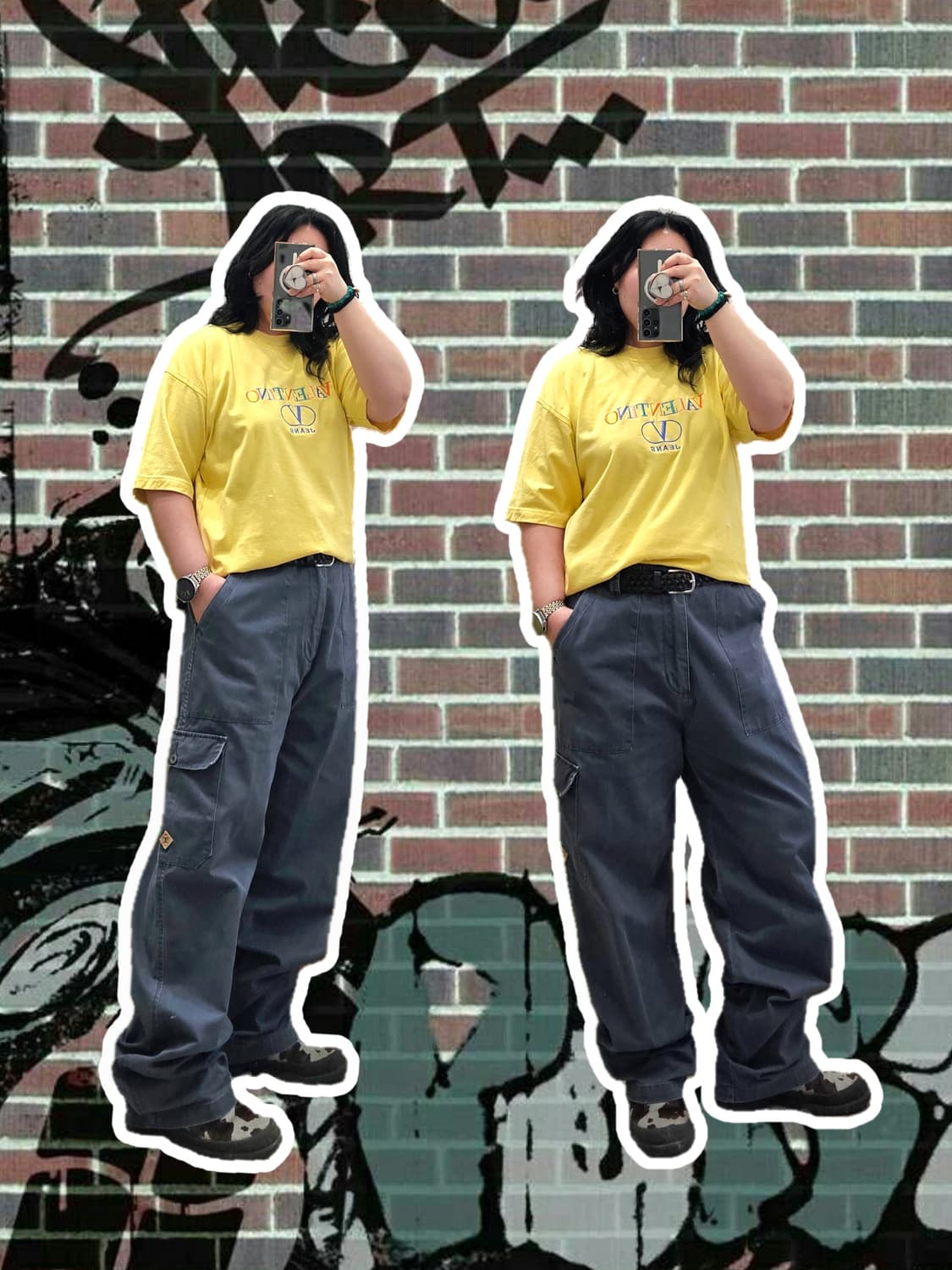 USA DC 블루 그레이 카고PT 상품이미지2