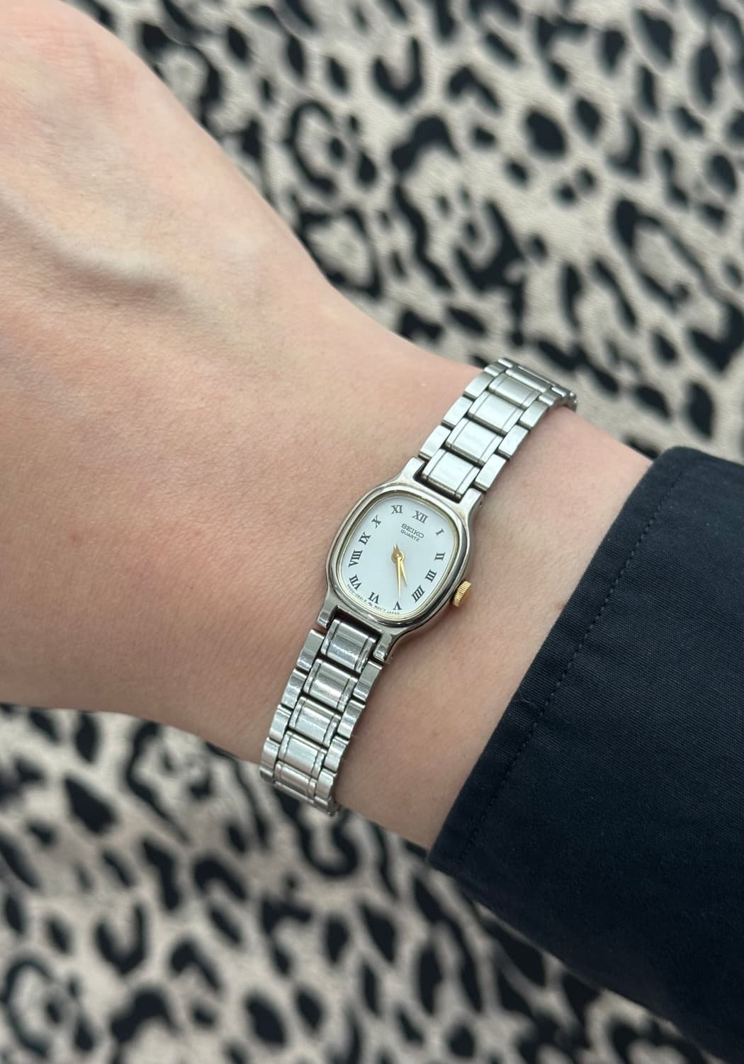 90s 빈티지 세이코 로마인덱스 쿼츠 상품이미지8