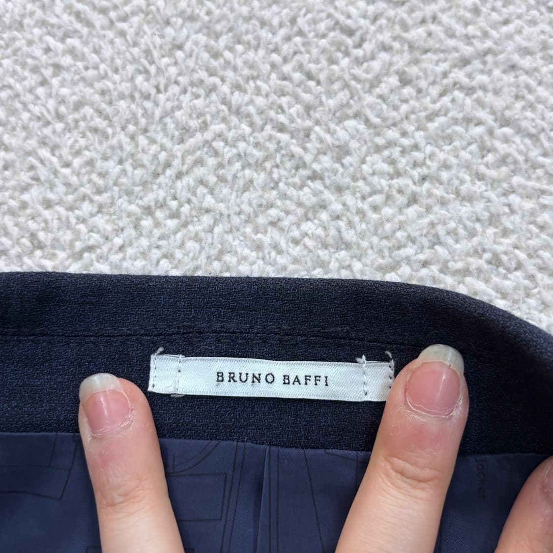 실측확인 브루노바피 정장 세트 0331E 상품이미지4