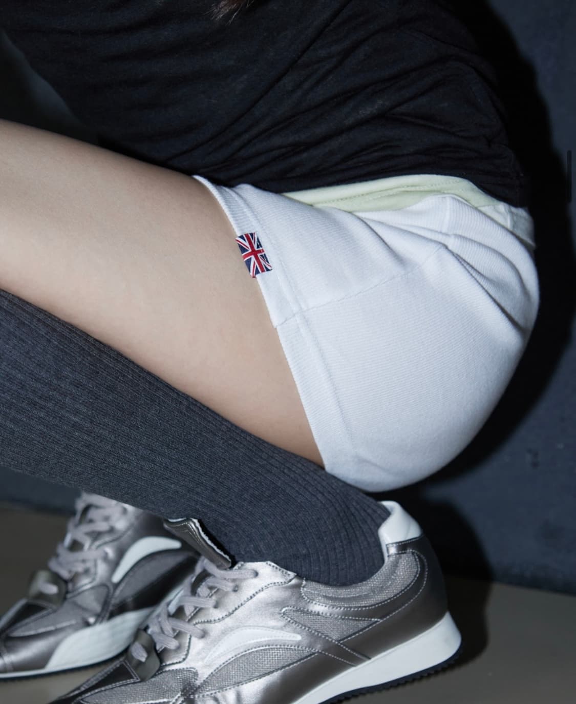 미치코런던  쇼츠 화이트 새상품 상품이미지4