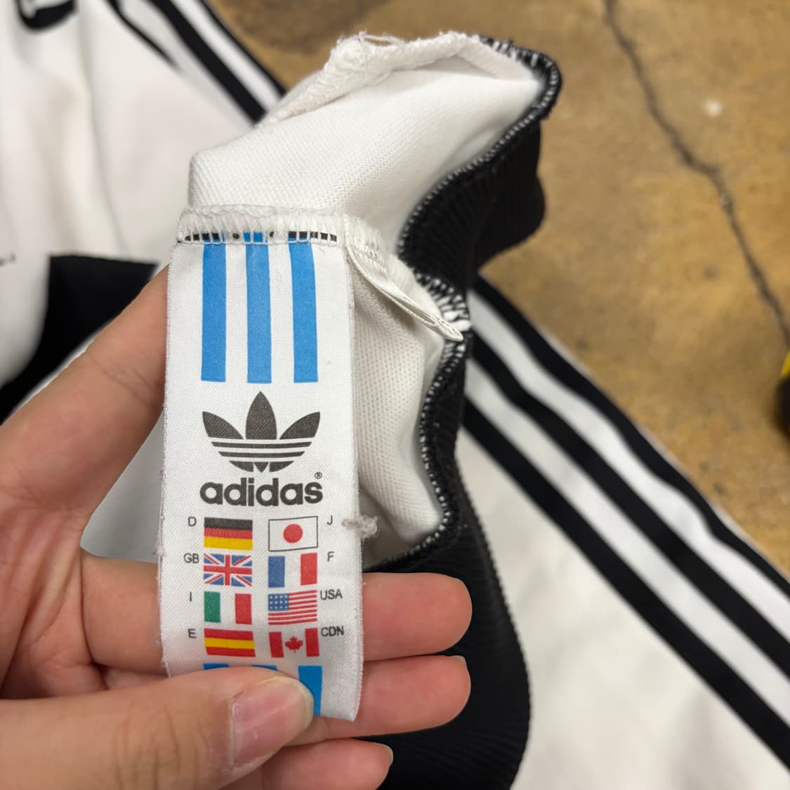 아디다스 흰검 베켄바우어 져지 트랙탑 95 상품이미지6