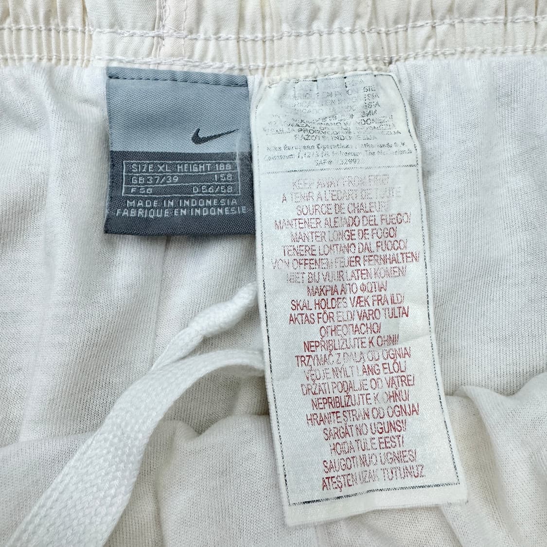 나이키 00s 스우시 올드스쿨 와이드 바람막이 트랙팬츠 상품이미지6