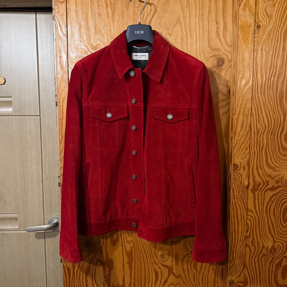 생로랑 스웨이드 자켓 50사이즈  상품이미지2