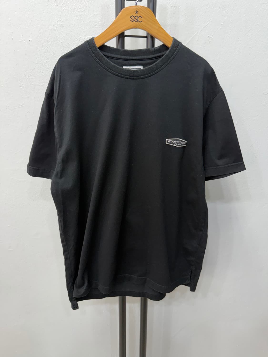 정품) 우영미 백로고 반팔 티셔츠 46 상품이미지1