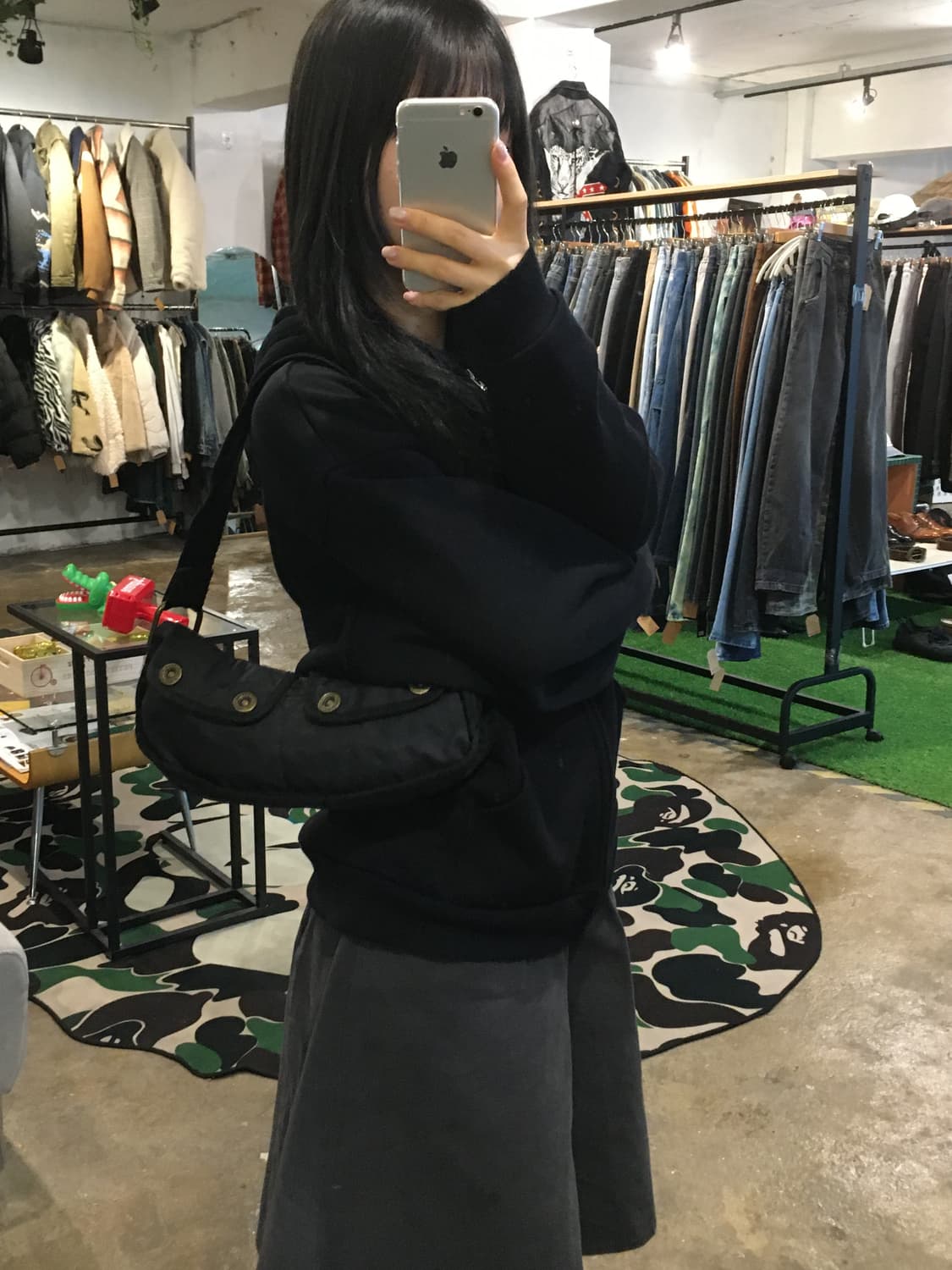 00s y2k 빈티지 gap 숄더백 상품이미지3