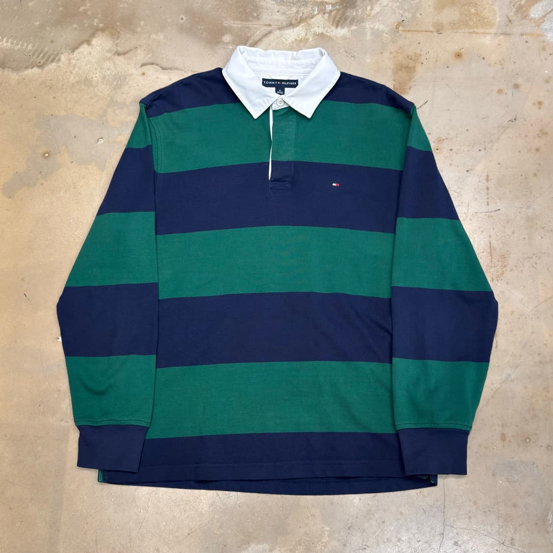 M 타미힐피거 스트라이프 럭비 티셔츠 상품이미지2
