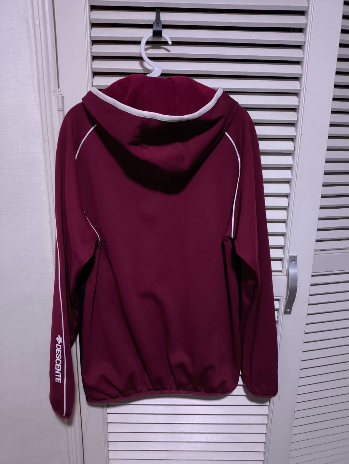 95 데상트 기모 반집업 후드 상품이미지6