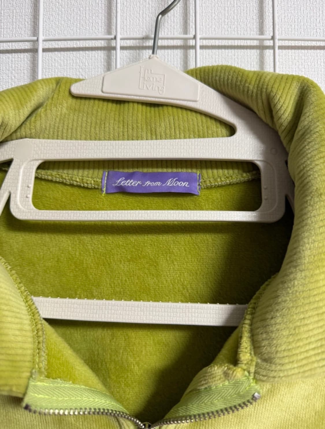 레더프롬문 크롭 집업 상품이미지2