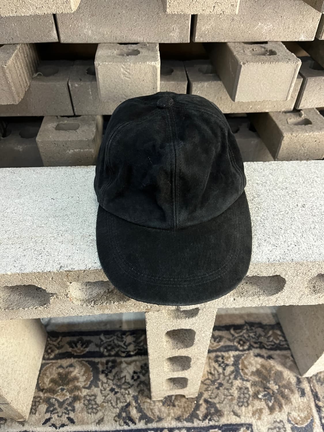 유즈드 스웨이드 캡 상품이미지2