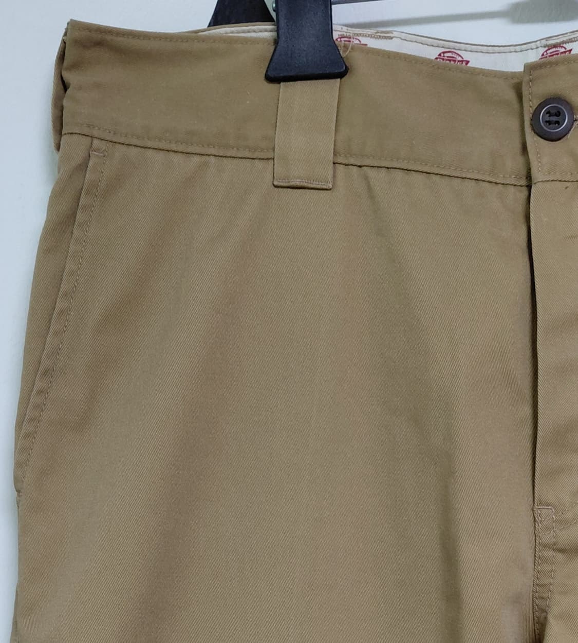 [34] 디키즈 깅엄체크 반전 밑단 크롭 워크 팬츠 상품이미지3