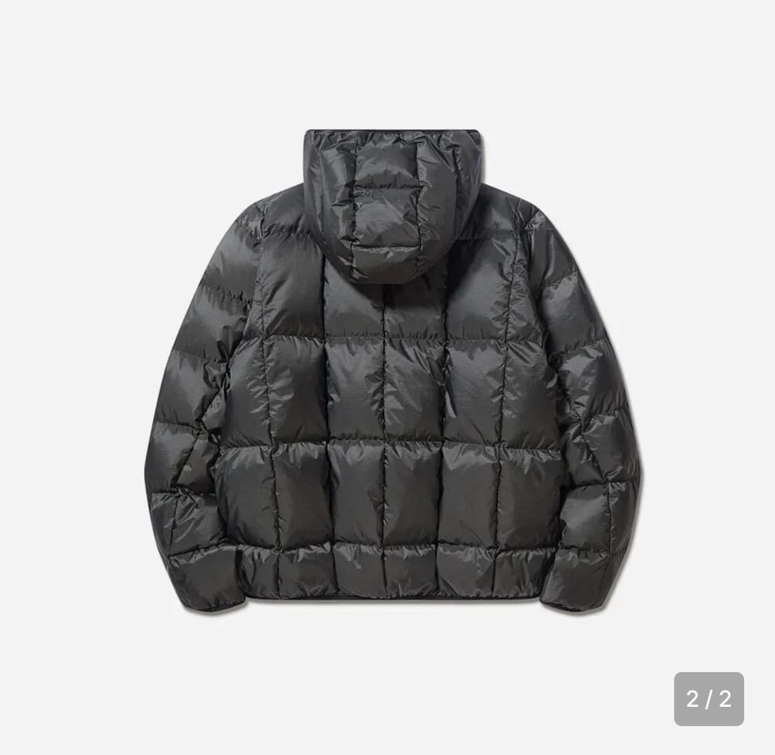 시에라디자인 W) 그랜비 구스다운 자켓 차콜 상품이미지2