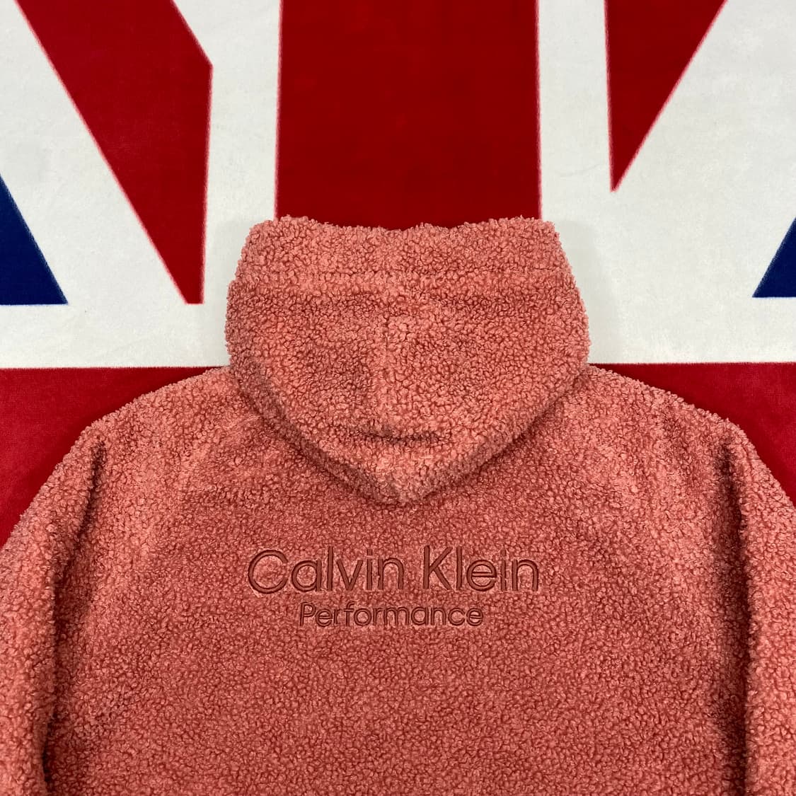 캘빈클라인 플리스 후드자켓 여성M  상품이미지5
