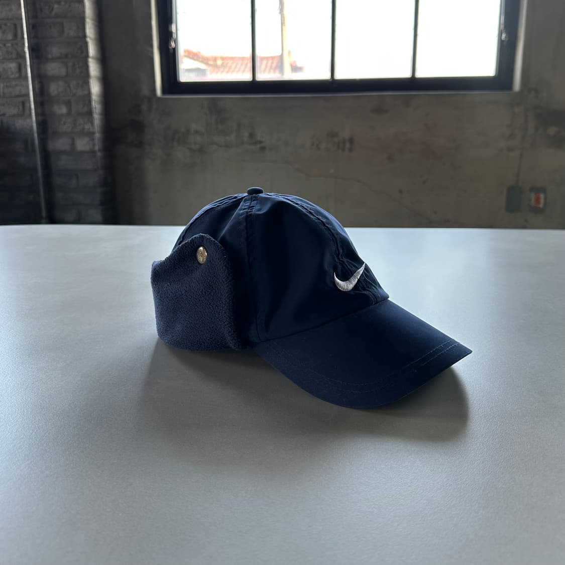 나이키 귀돌이 이어플랩 후리스 모자 캡 상품이미지2