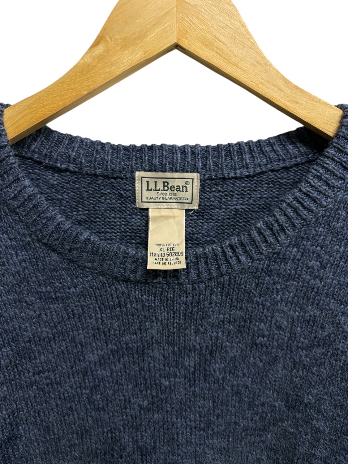 엘엘빈 LL Bean  보카시 라운드  니트 XL  상품이미지4