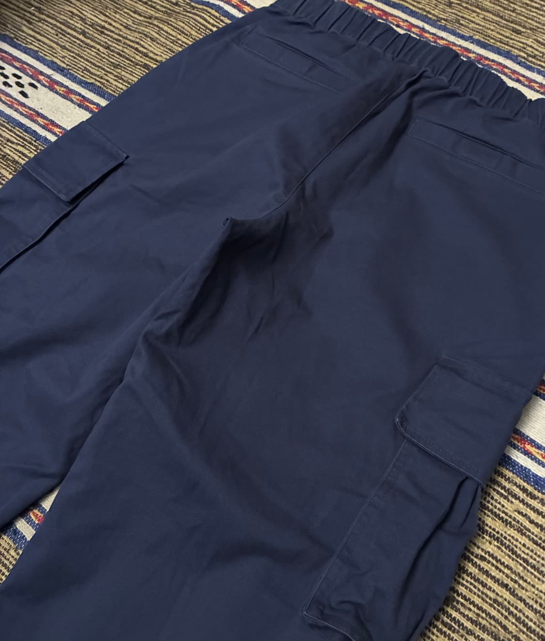 (31~34)노스페이스 코튼 밴딩 하이 마운틴 카고팬츠 네이비 상품이미지8