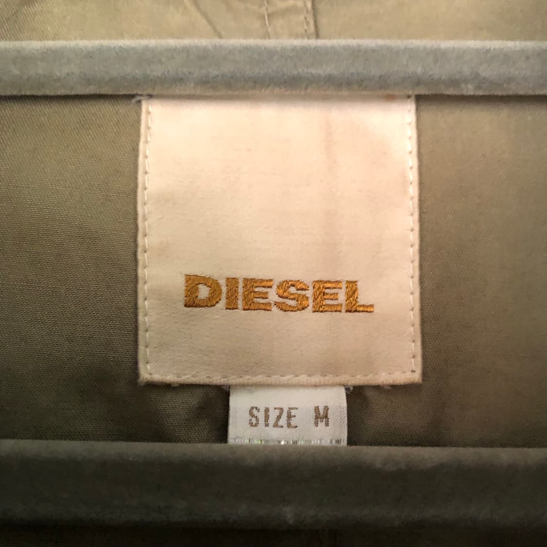 Diesel 카키 점퍼 상품이미지4