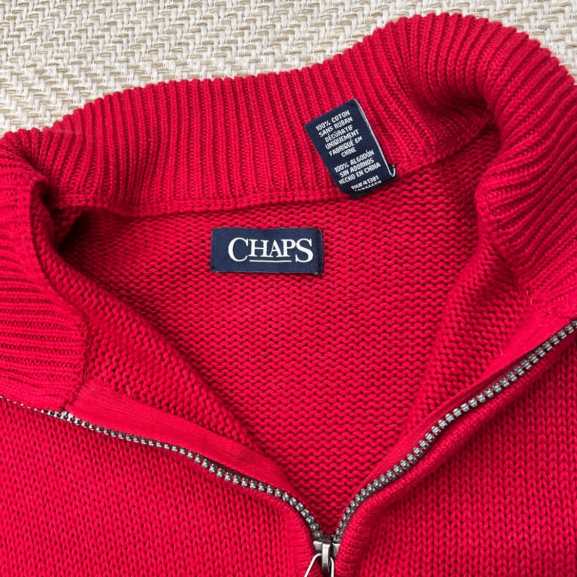 챕스 랄프로렌 하프집업 니트 r2754 상품이미지6