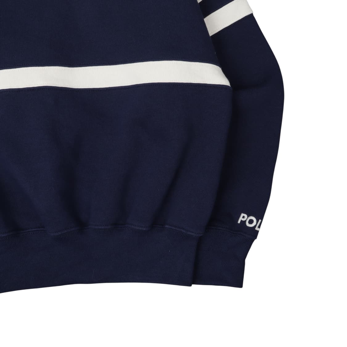 폴로 랄프로렌 네이비 스트라이프 화이트 후드티 상품이미지7
