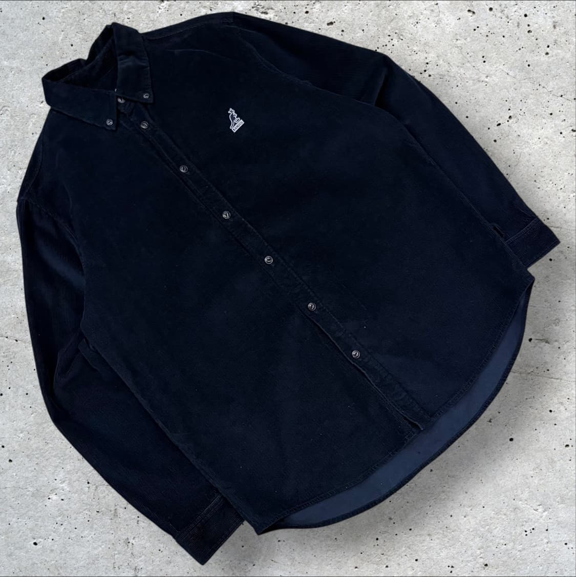 [XL] 캉골 네이비 코듀로이 셔츠 B419 상품이미지1