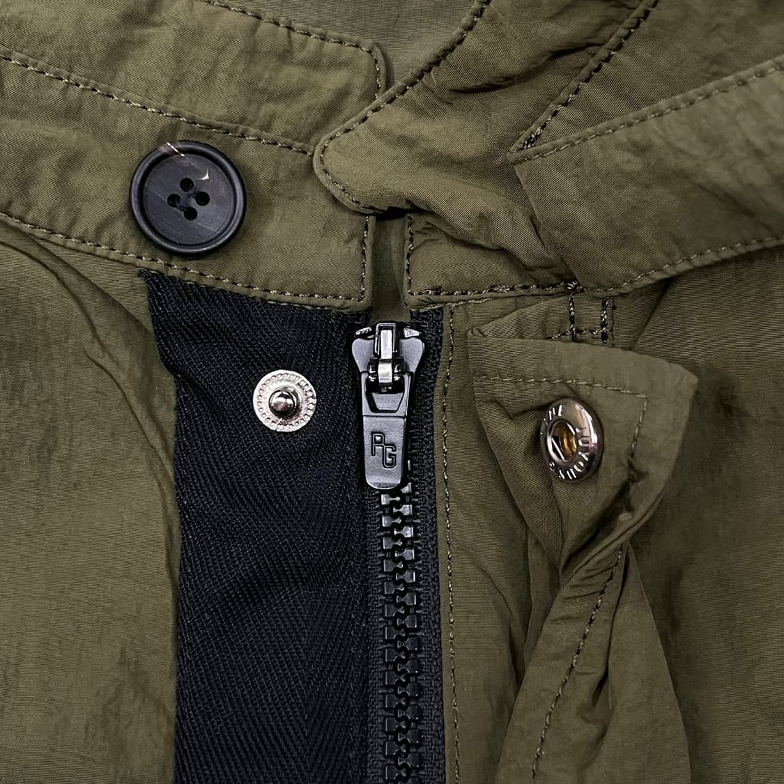 [정품/7] 파리게이츠 카키색 셔츠형 자켓 b8 상품이미지6