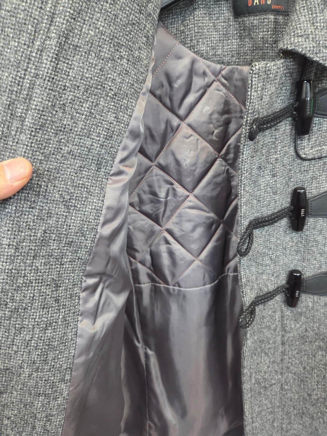 닥스 키즈 울 떡볶이 코트 9살 130 상품이미지5