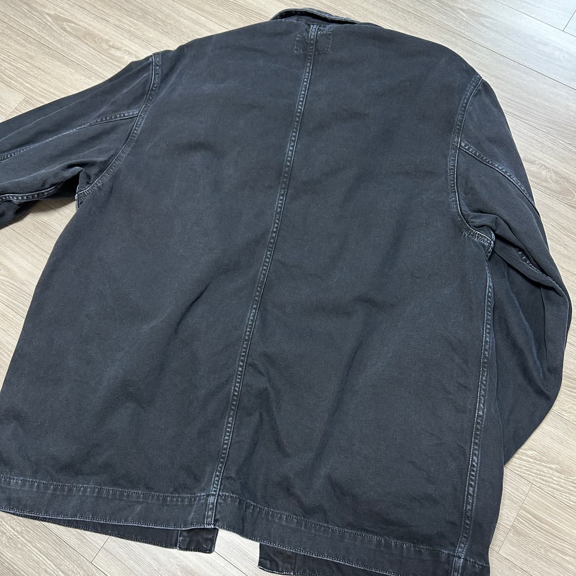 [L/라지] 칼하트WIP 개리슨 코트 초어자켓 블랙 상품이미지3