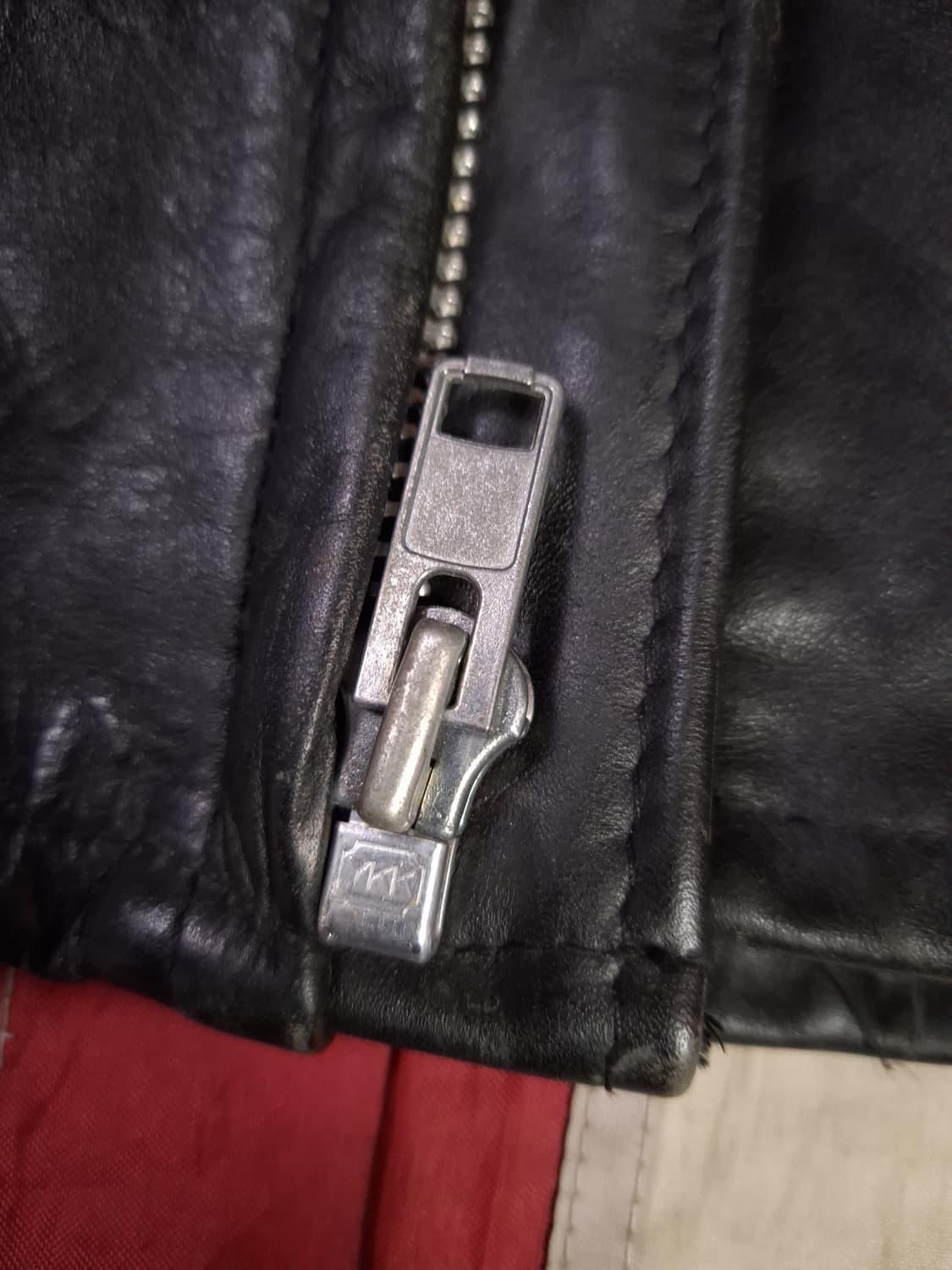 오리지날 미국제조 쇼트 싱글 라이더 자켓 베스트 풀셋트 상품이미지4